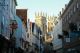 York Minster linst hinter der Altstadt hoch